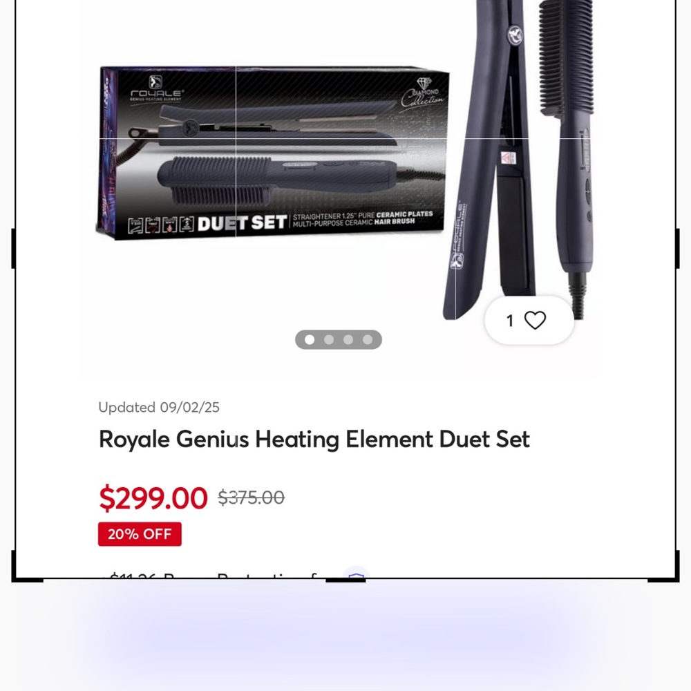 Royale Duet Set Hair Styling Tools
